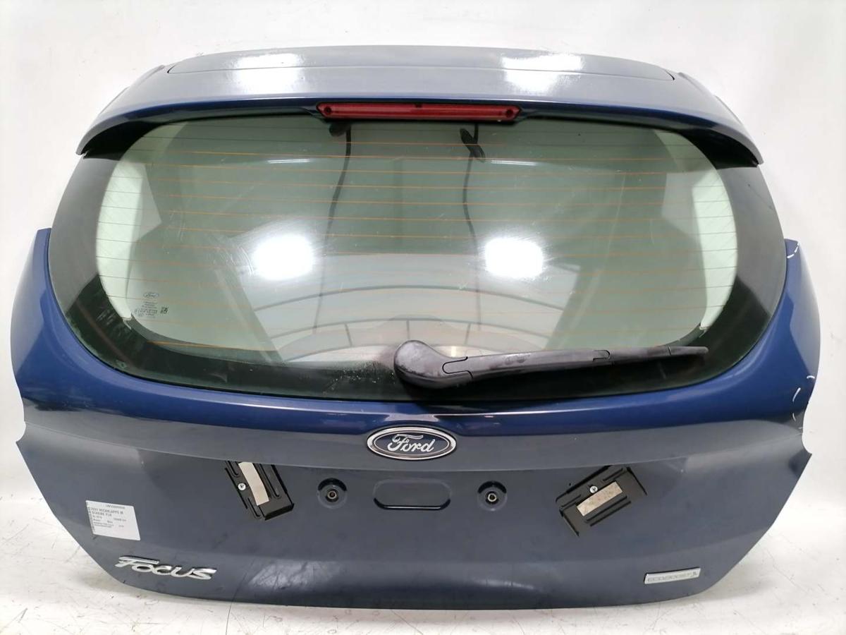 Ford Focus 3 original Heckklappe mit Heckscheibe Flie&szlig;heck Blazer Blau Facelift Bj.2018